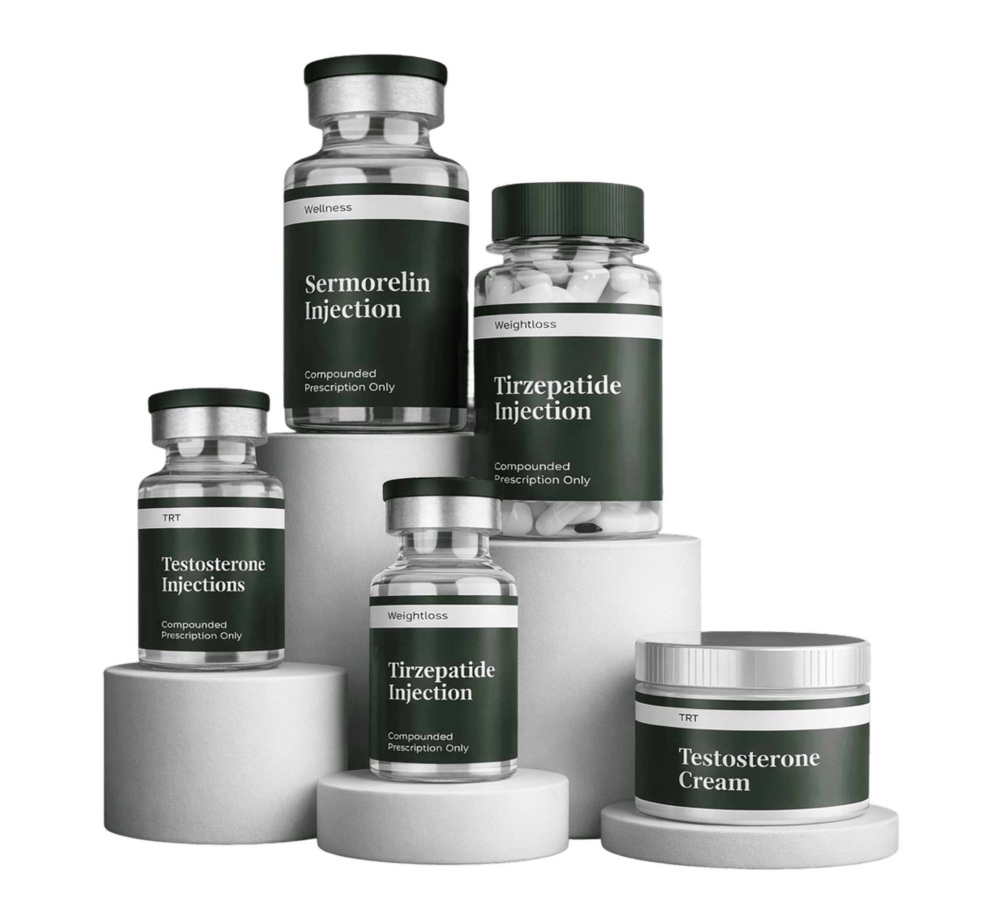 Arie medication bottles